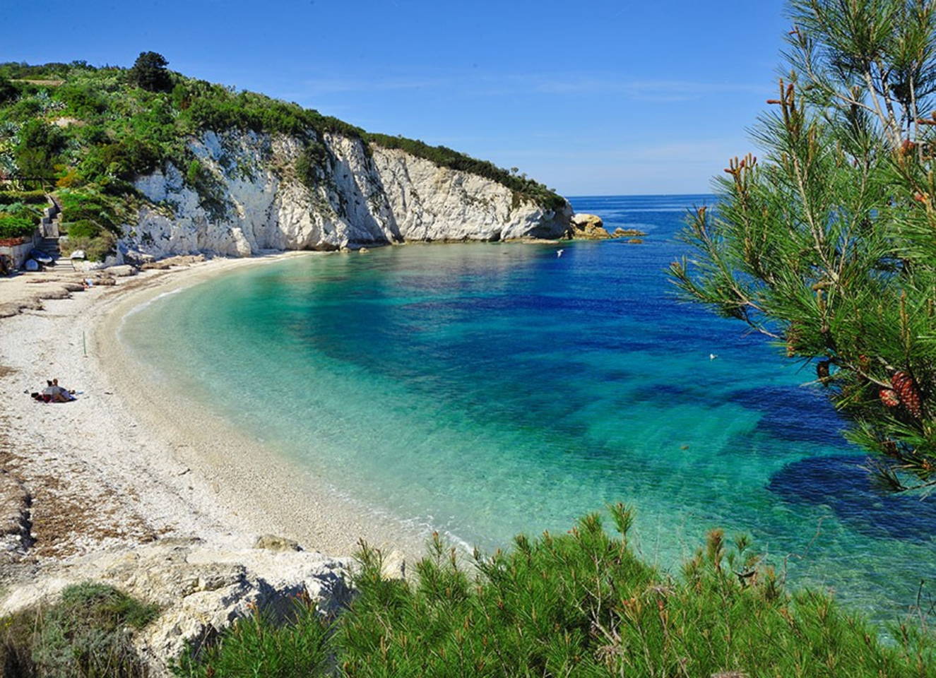 La Padulella è una delle spiagge più belle dell'Isola d'Elba